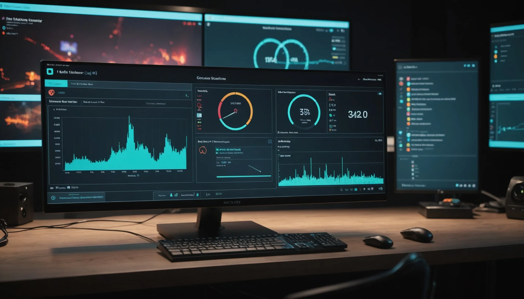 Tangia platform overview showing dashboard and streaming overlays