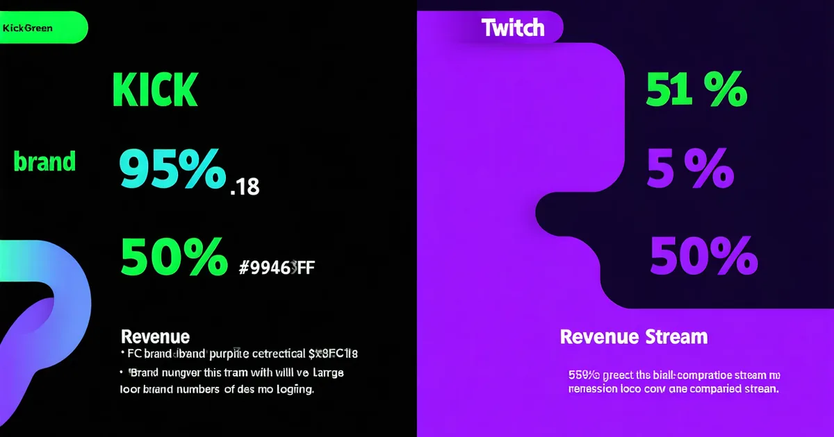 Blog cover: Kick vs Twitch platform comparison visual for creator economy