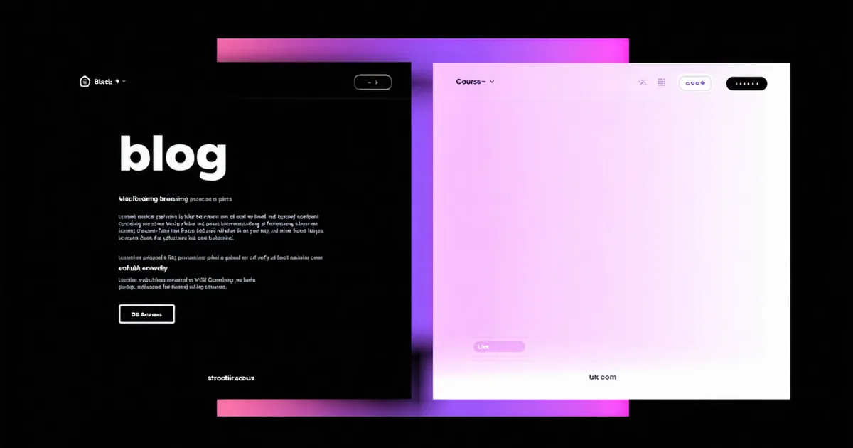 Blog cover: before and after comparison of generic vs polished stream overlay design