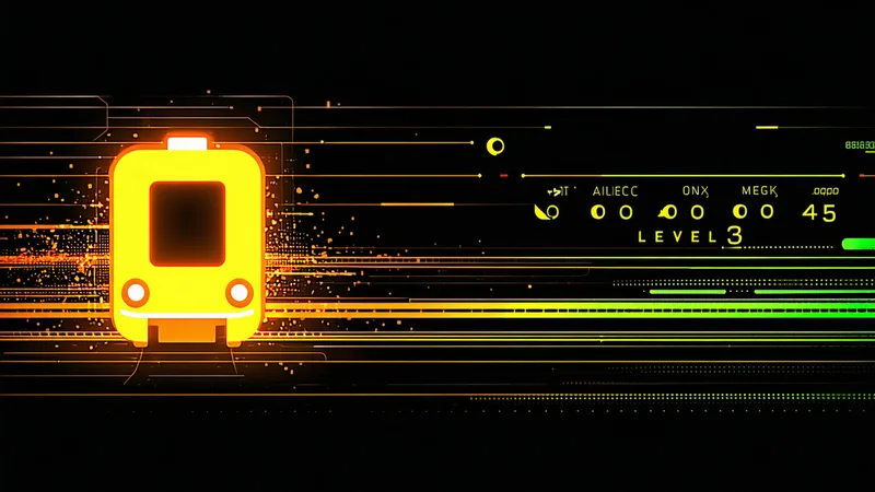 Hype train boost overlay showing level indicator and countdown timer with animated train graphic